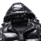 Parka hombre aislamiento térmico satinada capucha desmontable puños elásticos - Keiran