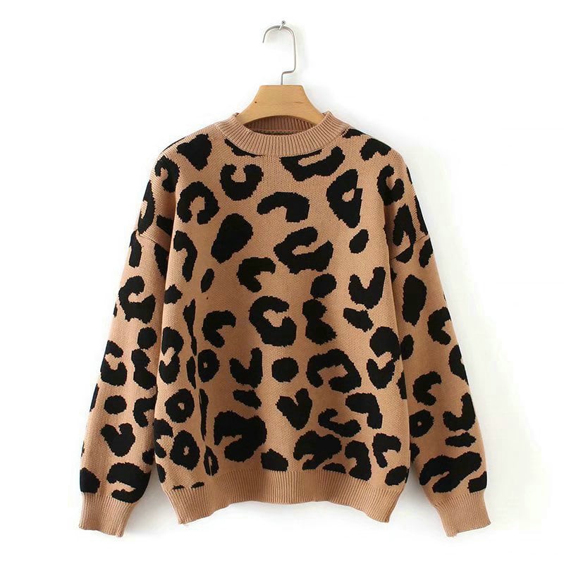 Suéter para mujer efecto estampado animal - Arlisse
