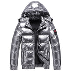 Parka hombre aislamiento térmico satinada capucha desmontable puños elásticos - Keiran