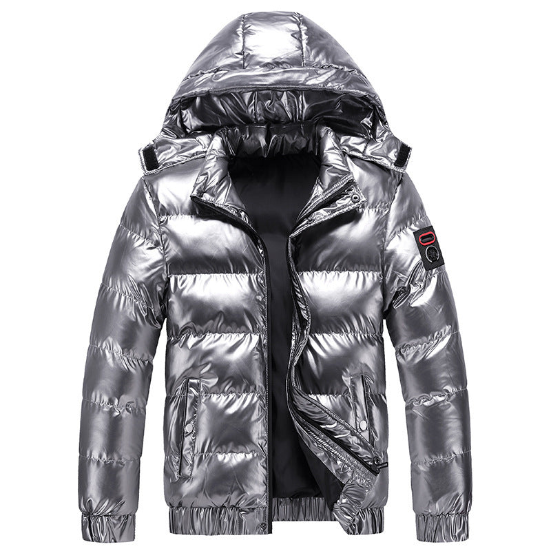 Parka hombre aislamiento térmico satinada capucha desmontable puños elásticos - Keiran