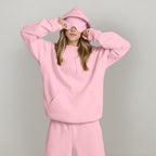 Conjunto de sudadera y jogger de corte relajado - Nina