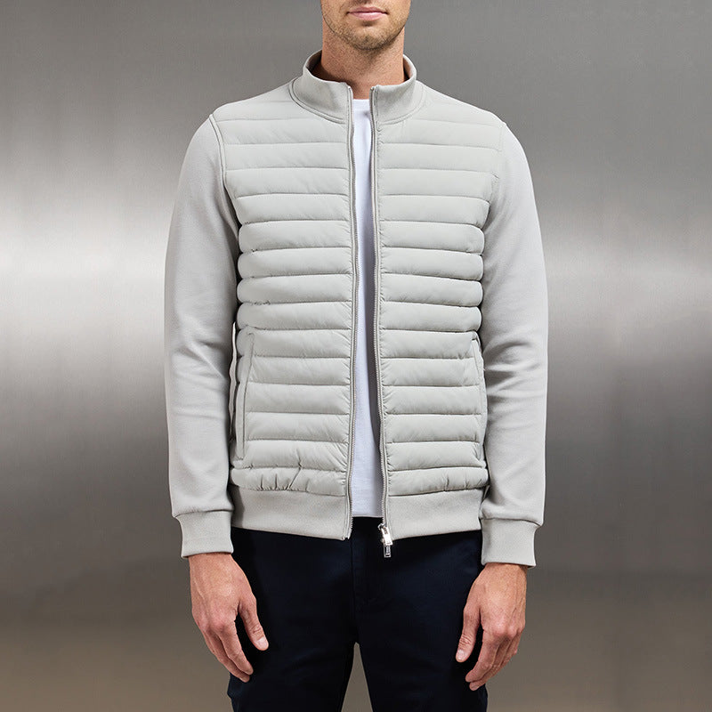 Chaqueta acolchada hombre ligera térmica corte recto urbana invierno - Virgilio