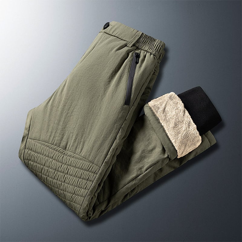 Pantalones térmicos para hombre con interior afelpado - Norvyn