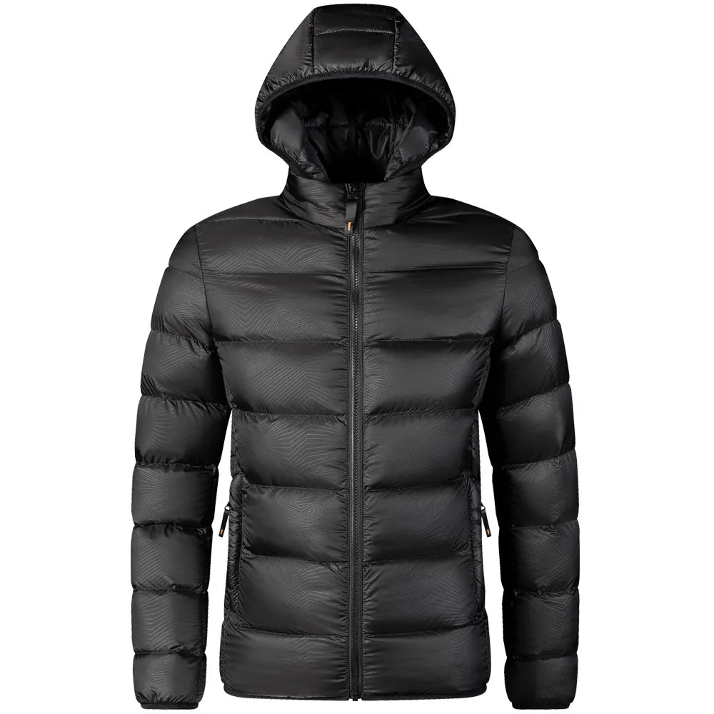 Chaqueta ligera hombre invierno aislamiento térmico resistente agua viento - Kevin