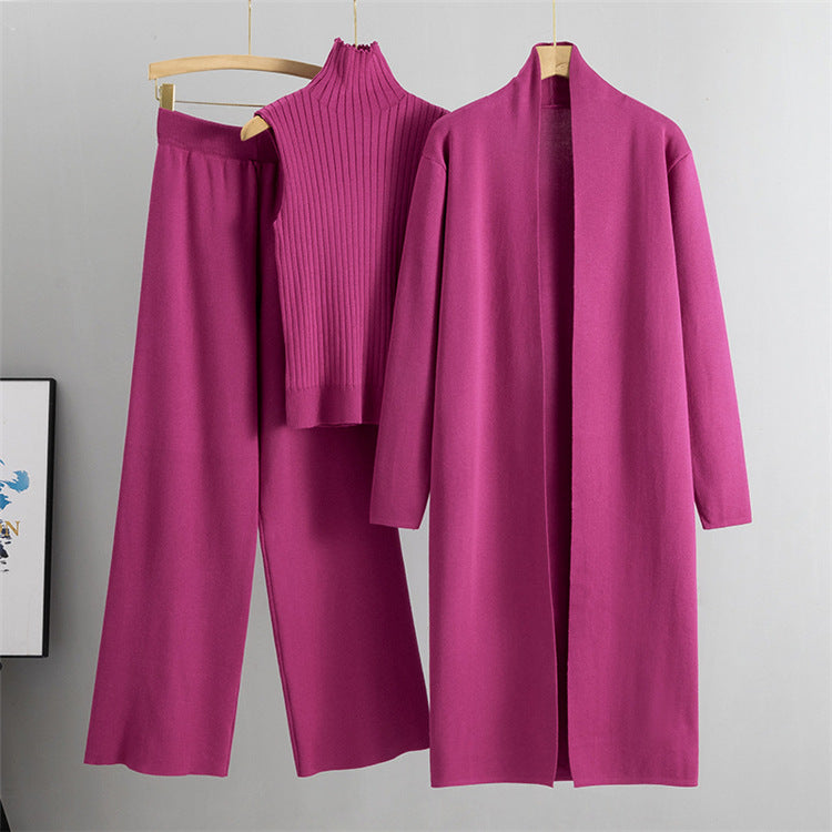 Conjunto invernal de punto tres piezas  - Isolde