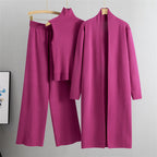Conjunto invernal de punto tres piezas  - Isolde