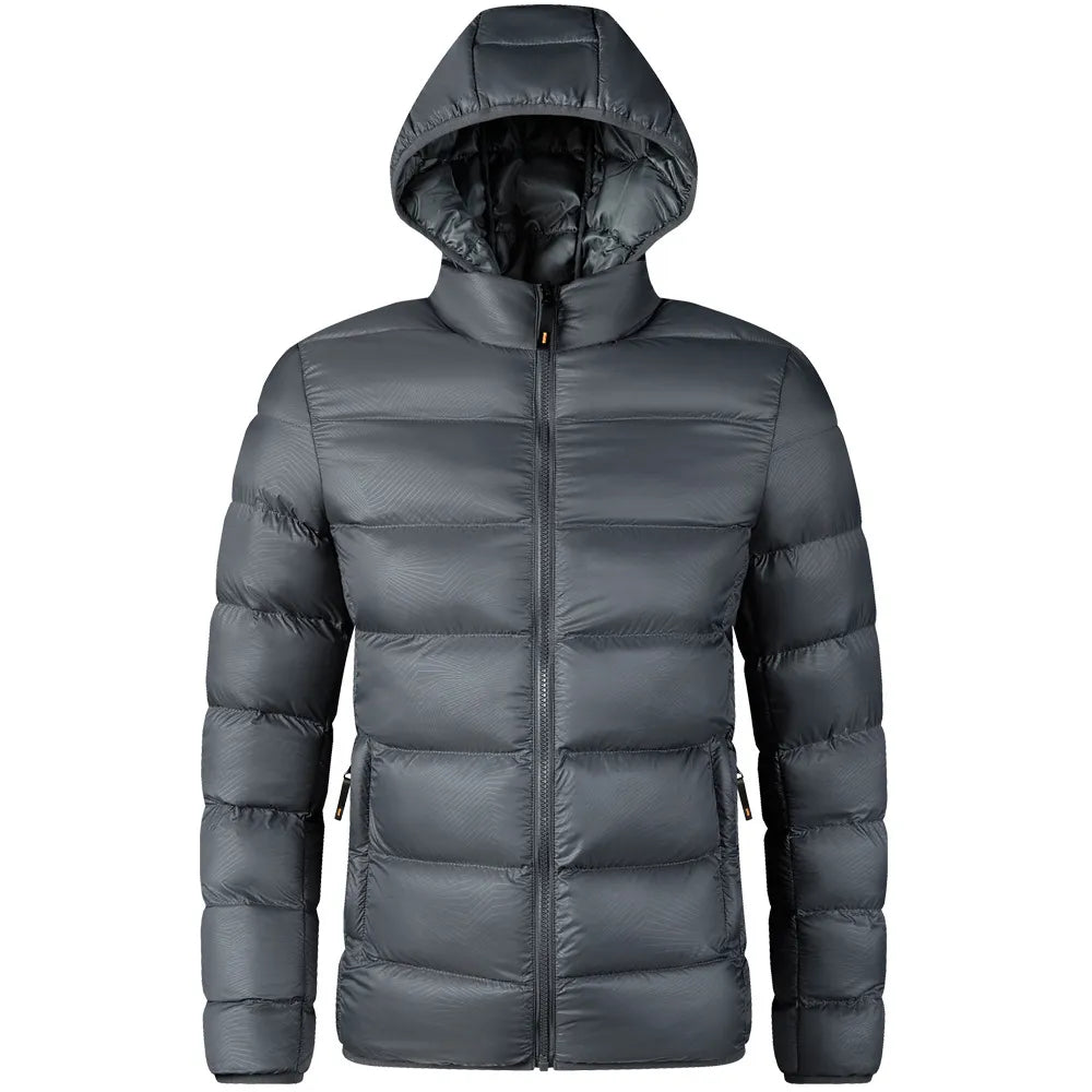 Chaqueta ligera hombre invierno aislamiento térmico resistente agua viento - Kevin