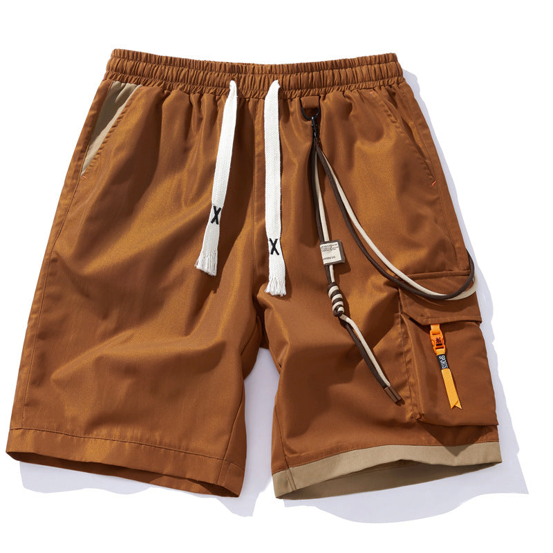 Shorts deportivos con bolsillo cargo lateral para hombre - Menphis