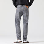 Pantalones vaqueros rectos de acabado gris - Torleif