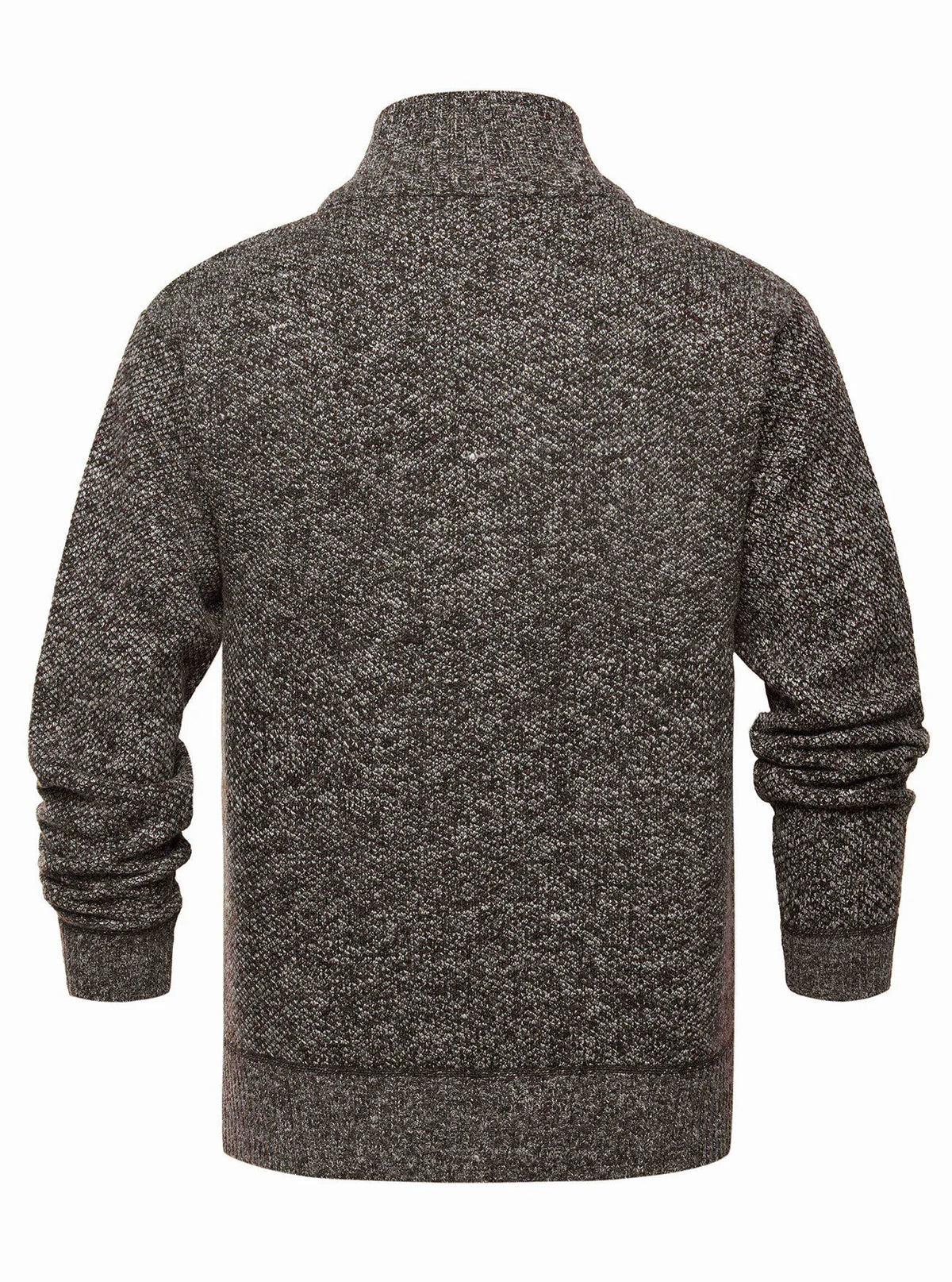 Chaqueta de punto con cremallera y cuello alto - Joshua
