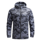 Chaqueta ligera con capucha para hombre de estilo deportivo - Korex