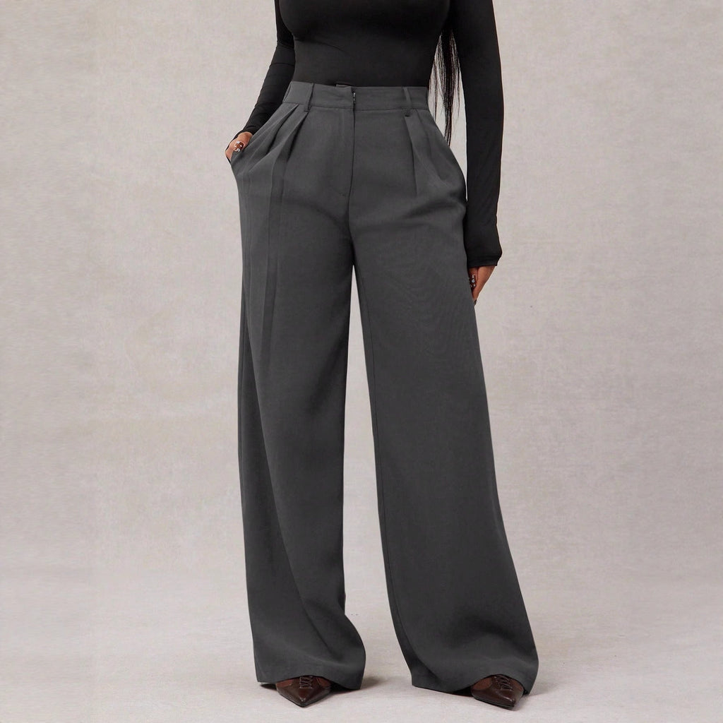 Pantalón para mujer efecto sastrero - Eloria