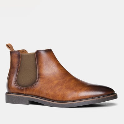 Botines de cuero impermeables para hombre - Narev