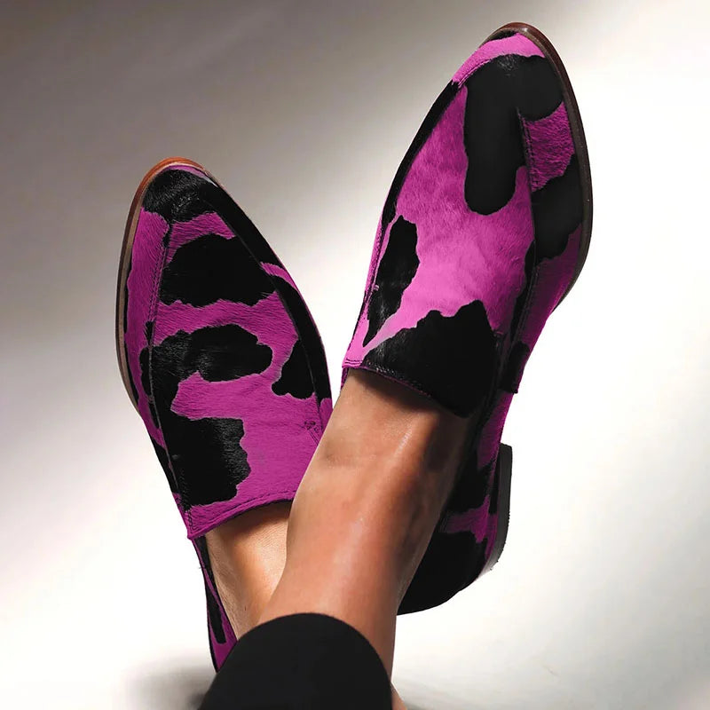 Mocasines de mujer con estampado - Corinne