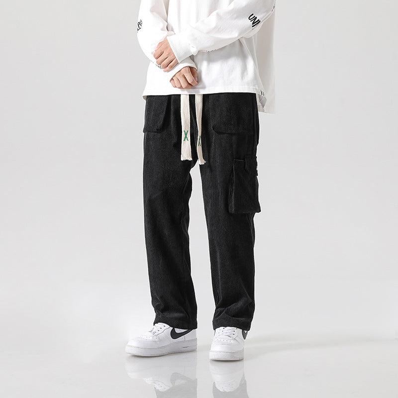 Pantalones cargo de pana para hombre - Erlend