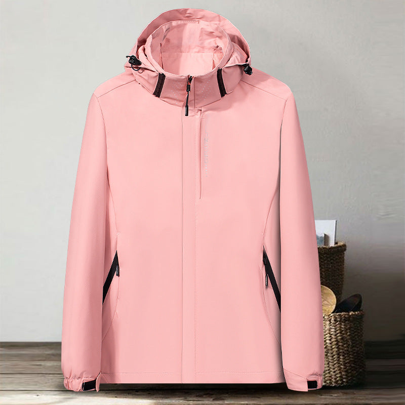 Chaqueta deportiva ligera para mujer con capucha - Alodie