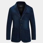 Chaqueta vaquera clásica para hombre