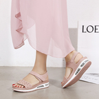 Sandalias con suela de aire y correa elástica para mujer - Brooke