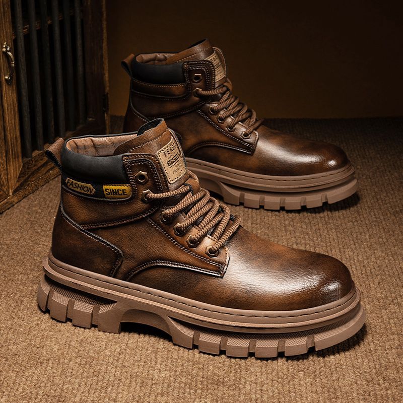 Botines de hombre de uso rudo con diseño robusto- Vemundr