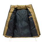Chaqueta invierno hombre algodón cuello alto forrada oversize cálida contemporánea - John