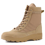Botas tácticas para hombre de caña alta con efecto resistente - Valeno