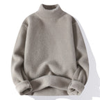 Suéter para hombre cuello semicisne punto suave - Noah