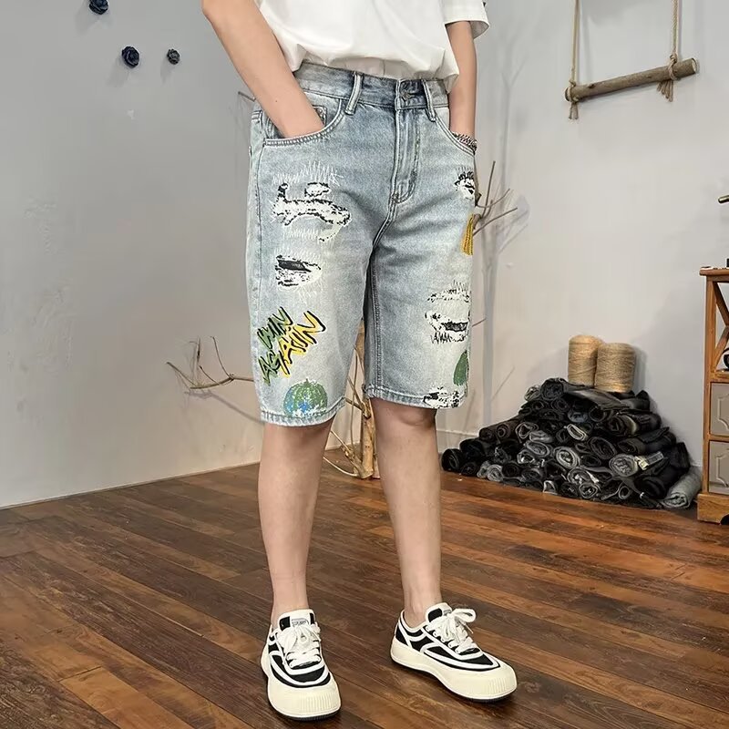 Shorts urbanos de mezclilla para hombre - Artisan