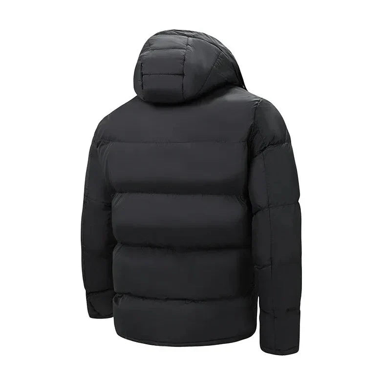 Abrigo hombre algodón acolchado contemporáneo cálido resistente versátil elegante - Didier