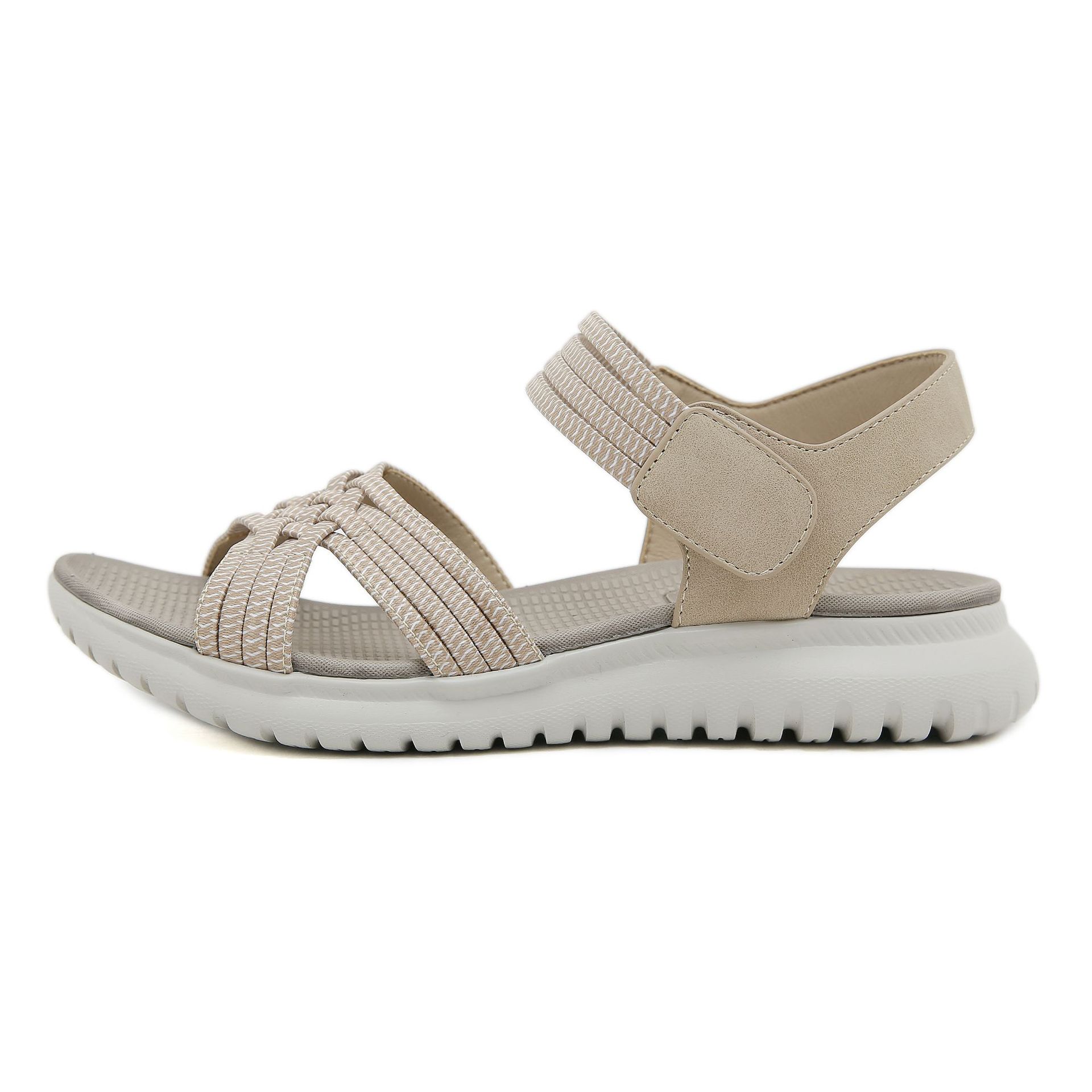 Sandalias ortopédicas de mujer con tiras elásticas para caminar - Valery