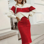 Conjunto para mujer tejido de tacto cómodo - Liorenne