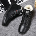 Botines para hombre interior afelpado cálido - Renlor