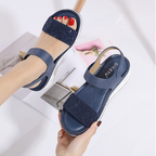 Sandalias con suela de aire y correa elástica para mujer - Brooke