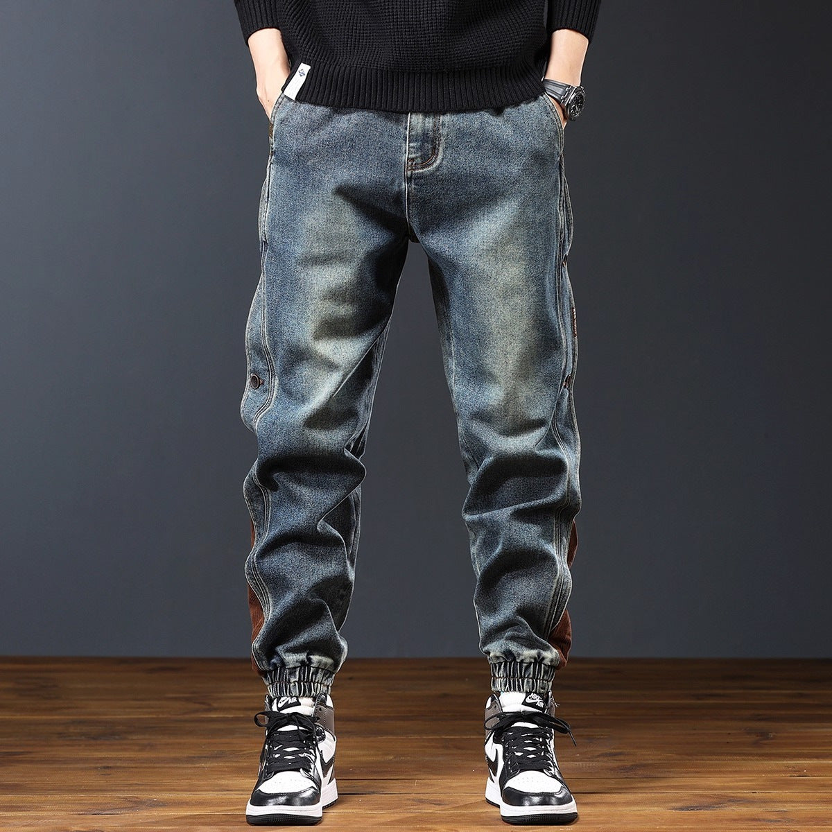 Pantalones vaqueros jogger para hombre - James