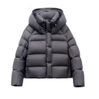 Chaqueta acolchada para mujer efecto envolvente - Yerinna