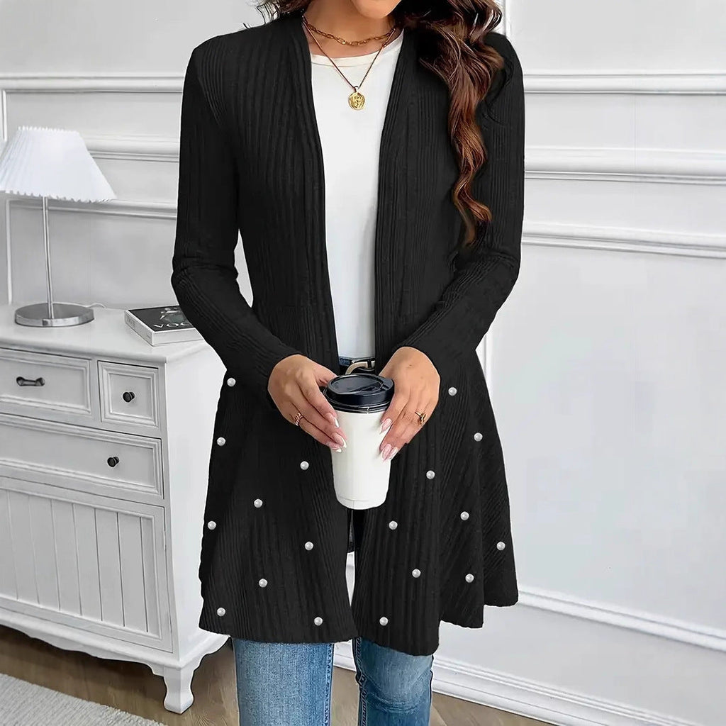 Cárdigan para mujer tejido con detalle decorativo - Neralis