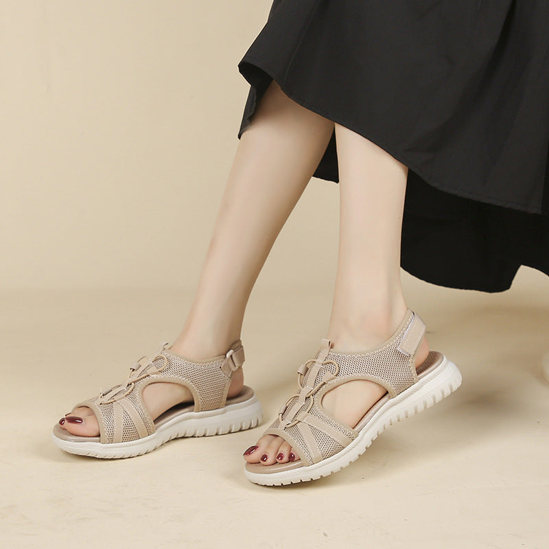 Sandalias ortopédicas con doble tira ajustable y plantilla ergonómica - Sarel