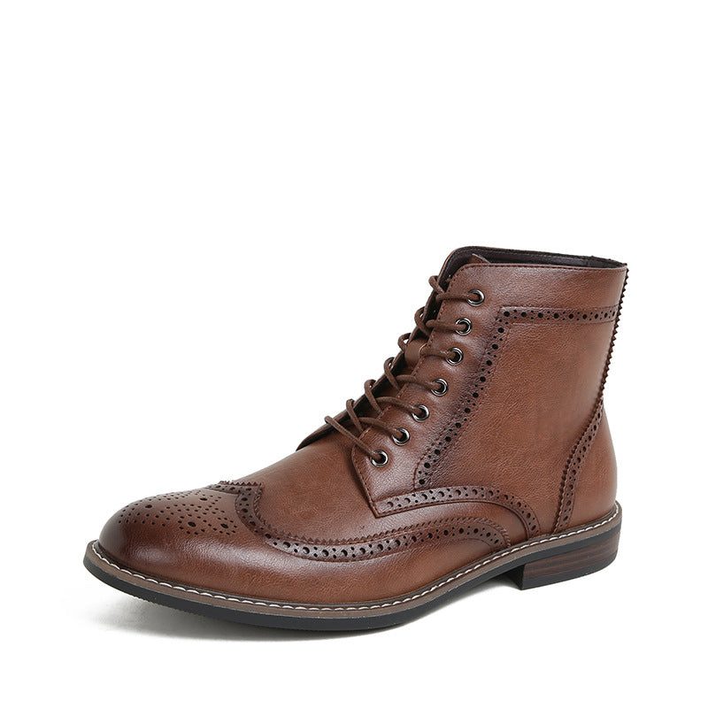 Botines elegantes con cordones para hombre estilo clásico - Arnvid