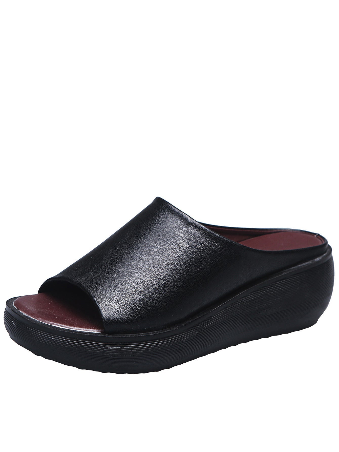 Sandalias plataforma abiertas para mujer - Clarissa