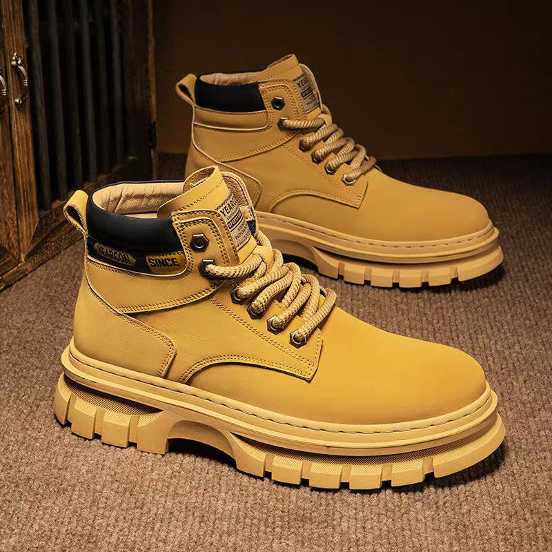 Botines de hombre de uso rudo con diseño robusto- Vemundr