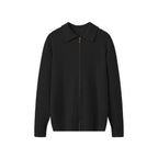 Cárdigan de punto con cuello para hombre - Franco