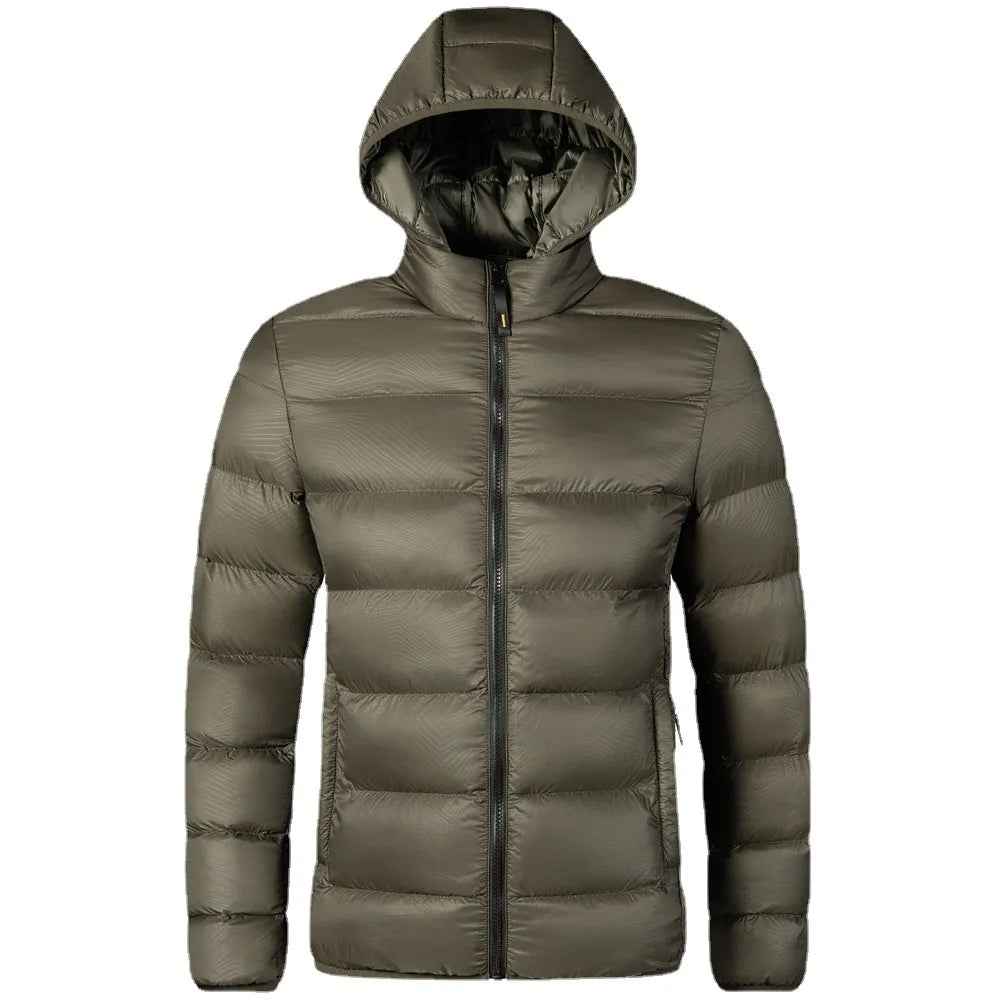 Chaqueta ligera hombre invierno aislamiento térmico resistente agua viento - Kevin