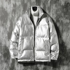 Chaqueta para hombre acolchado efecto mate - Joryn