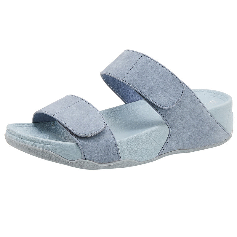 Sandalias ortopédicas con doble tira ajustable y suela ergonómica - Virel