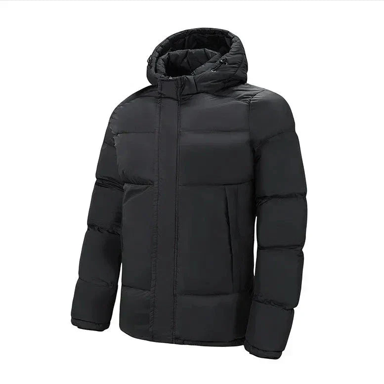 Abrigo hombre algodón acolchado contemporáneo cálido resistente versátil elegante - Didier