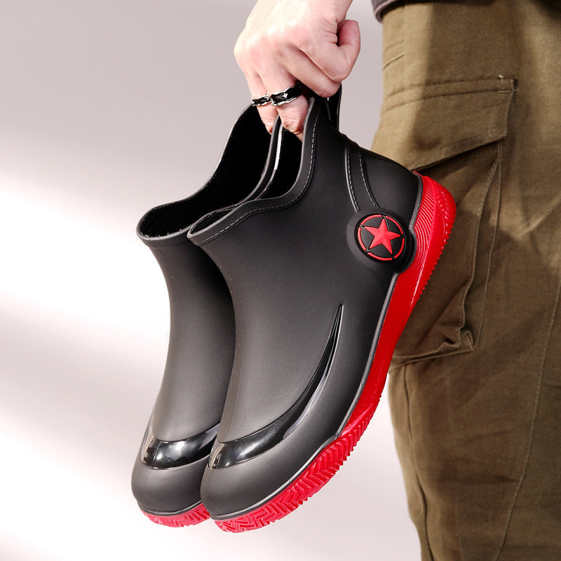 Botas de lluvia cortas para hombre impermeables - Rasmus