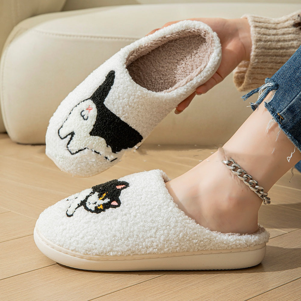 Pantuflas para mujer efecto algodón suave - Ismene