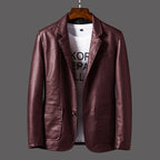 Chaqueta para hombre efecto piel lisa - Maël