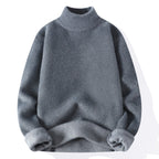 Suéter para hombre cuello semicisne punto suave - Noah