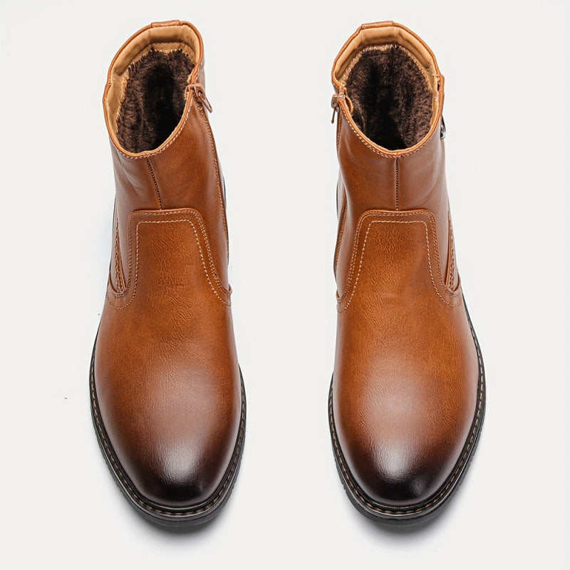 Botines para hombre efecto piel lisa - Renwick