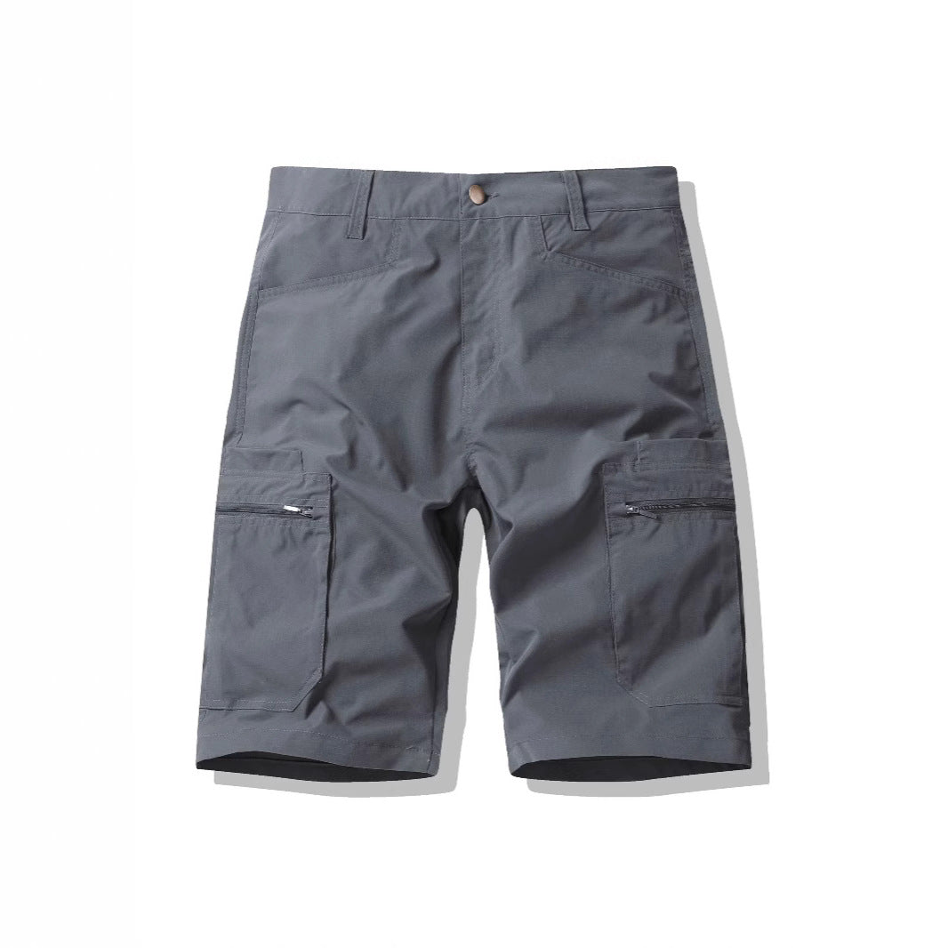 Shorts cargo con bolsillos y cierre lateral para hombre - Erling